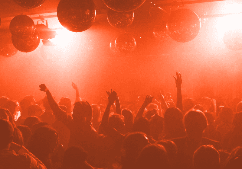 Party im Club